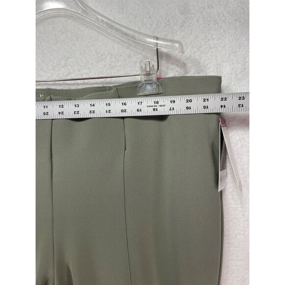 Slim Factor by Investments Woman 3X Ankle Pant Elastic Waist Green NWT - Picture 8 of 14